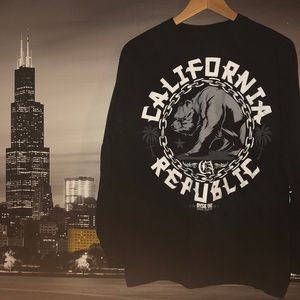 California Republic Medium Long Sleeve T Shirt
